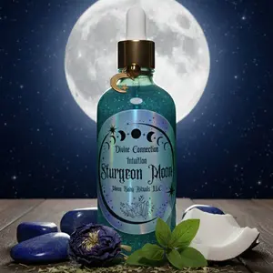 Sturgeon Moon Ritual Oil - Divine Connection and Intuition
