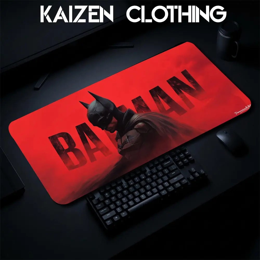 Superhero DC, Super hero Gaming Mouse Pad Personal, Custome, Movie Desk Mat Extended Keyboard Pad Waterproof Non Slip Rubber Base Large Mousepad for PC Gamer Setup Desk Accessories 40x21 Inch,Office Gifts, Decor desktop
