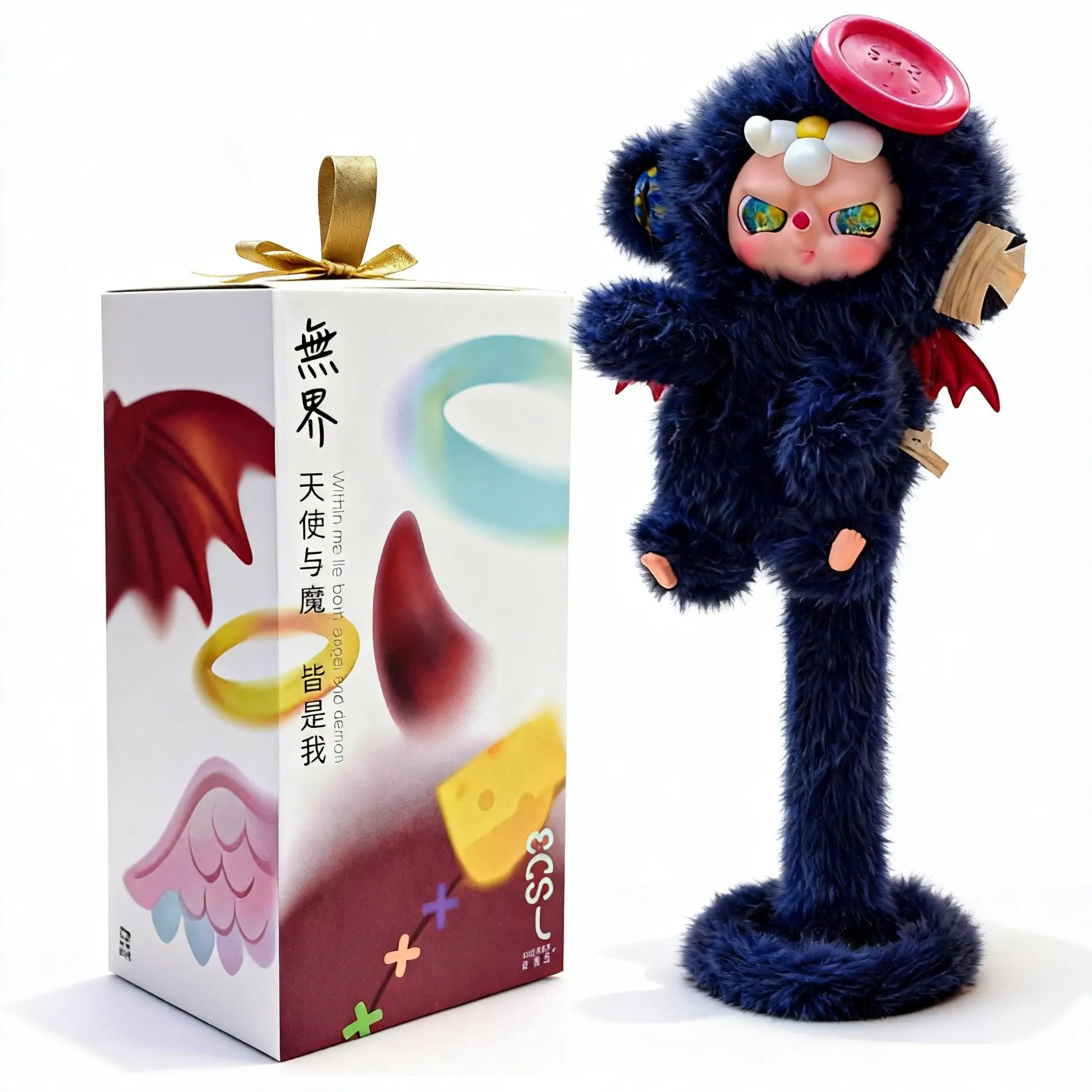 [600%] Borderless Vinyl Plush Doll - SD3 Mouse to Three Trendy Blind Box Collectibles