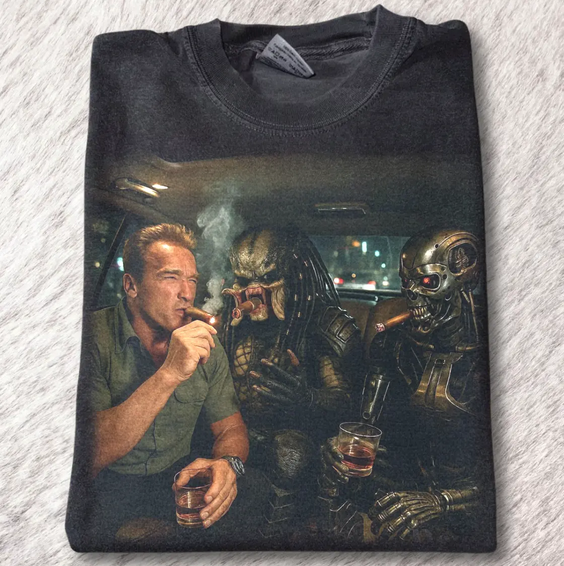Funny Terminator Party Graphic Tee, Movie T-Shirt, Movies Tee, Unisex Meme Cringe Funny Dumb Shirt, Menswear Womenswear Streetwear Cotton Comfort