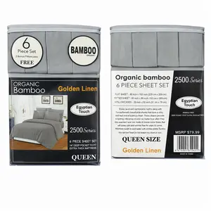 Organic Bamboo 6PC SHEET SET ULTRA PLUSH