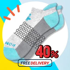 2,3,4,5 Pairs BB Tri-Block Honeycomb Ankle Support Solid Socks for Women, Men | Multi Colors Unisex Running Socks, Seamless Toe, Compression Socks | Stylish Socks