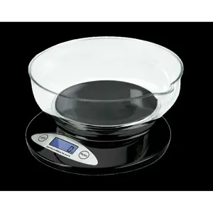 212 MAIN Digital Kitchen Scale - Optima Home ABS Measuring Tool with 11lb Infinity Bowl, Backlit Display, Ideal for Baking, Kitchen Gadgets, Household Supplies, Household Kitchen Supplies