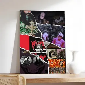 The Boys Poster, Ruby Da Cherry And Scrim Print, G59 Greyday   For Fans, Music Poster |   Album Cover Poster |   Wall Decor |   Music Glossy Frames