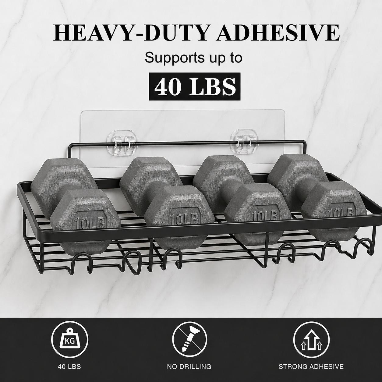 Snofrid Shower Caddy 6-Pack, Advanced Rustproof Design, No Drilling Adhesive Shelves, Rack with Soap Holder, Large Capacity Bathroom Organizers and Storage, Wall-Mounted Kitchen & Home Decor Snofrid Shower Caddy 6-Pack, Advanced Rustproof Design, No Drilling Adhesive Shelves, Rack with Soap Holder, Large Capacity Bathroom Organizers and Storage, Wall-Mounted Kitchen & Home Decor