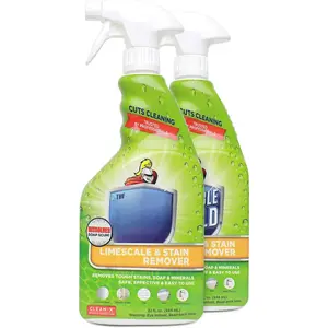 Limescale & Stain Remover 32 fl. oz -   Hard Water & Soap Scum by UNELKO- Clean-X 2 pack