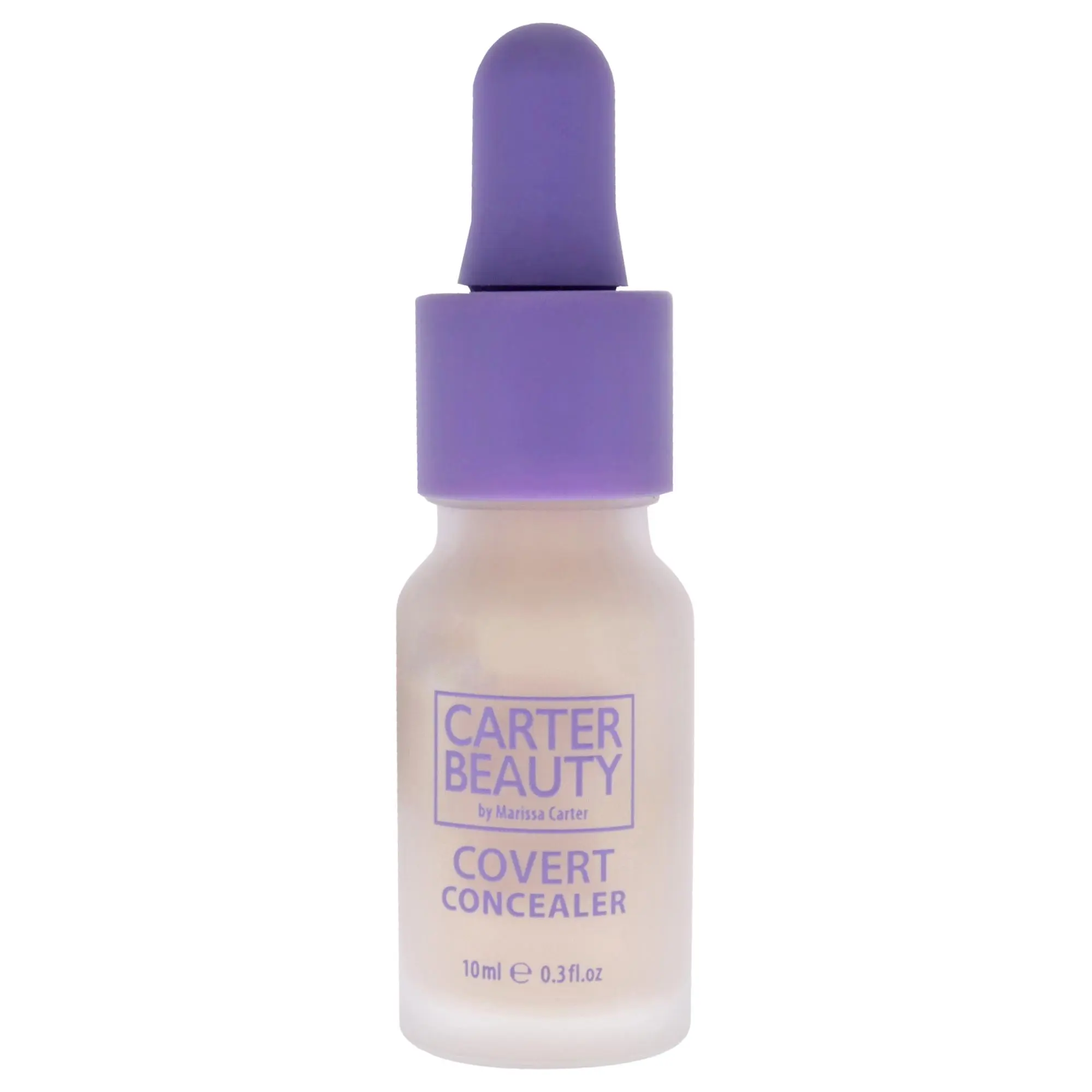 Carter Beauty Covert Brightening Concealer - Marshmallow, Flawless Daily Makeup Cosmetic, 0.3 oz Bottle for Women, Natural