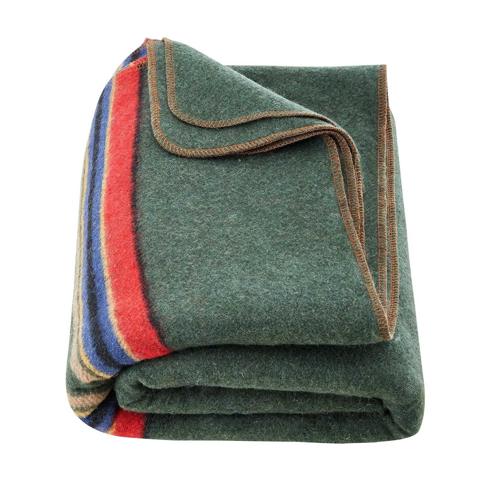 【DealsForYouDays】VEVOR Large Wool Blanket, 64x88in Durable Wool Blend, Waterproof, Windproof, Breathable, V-0 Flame Retardant, Stadium-Style Warm Blanket for Camping, Outdoor Use