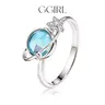 GGIRL To My Daughter Fidget Ring Anxiety Meditation Ring for Women Star And Moon Rotatable Ring Holiday Haul Gift For The Daughter Witchy Jewelry Fashion Jewelry Gift for Holiday Haul Christmas Birthdays Anniversaries