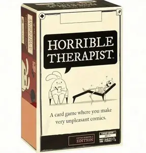 "Horror Therapist Party Game -Hilarious Multiplaye!Card Game For Adults &TeenslPerfect For GameNights, Family Gatherings & Friends'