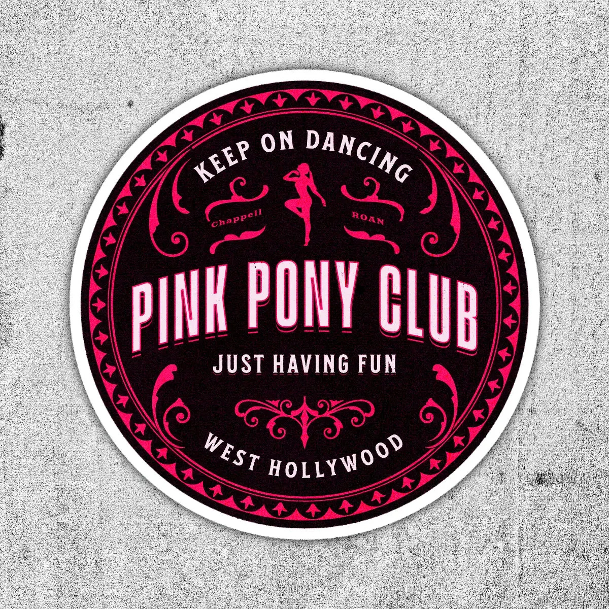 Pink Pony Club Sticker