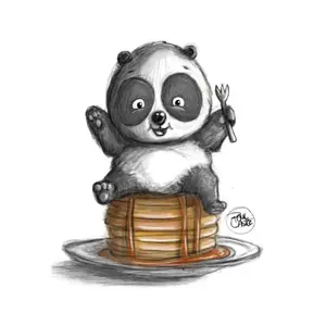 Pandacakes - Art Print