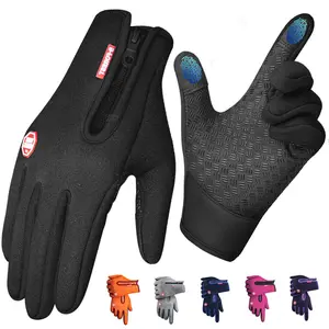 Water-Resistant Winter Gloves Touch Screen, Women Men Thermal Warm Gloves Suit for Cold Weather Running, Cycling, Hiking, Bike, Ski, Snow, Driving, Work, Outdoor