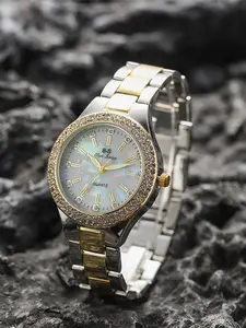 Women's Casual Quartz Watch, Round Analog Face, Dial, Alloy Case, Hardlex Glass, Button Cell Battery, All Seasons Fashion Accessory
