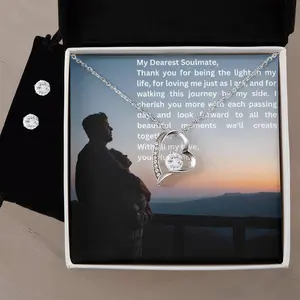 Forever & Always Soulmate Necklace Set - Perfect Gift for Your Soulmate switch necklace jewelry