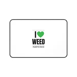 ILoveWeedPR Desk Mat