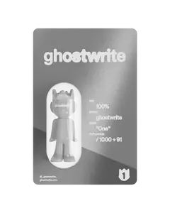 ghostwrite "One" 100% Blind Bag