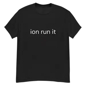 ion run it lamelo ball julian newman 100% cotton Tee Shirt