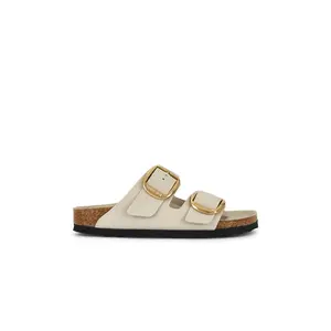 BIRKENSTOCK Arizona Big Buckle High Shine Sandal in Oyster