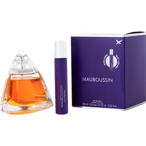Mauboussin Pour Femme Set-Eau De Parfum Spray 3.4 Oz & Eau De Parfum Travel Spray 0.68 Oz For Women