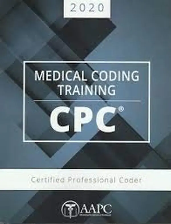 Used AAPC CPC 2020 English Medical Coding Training Book - Safe Softcover Reference for Medical Coding Professionals