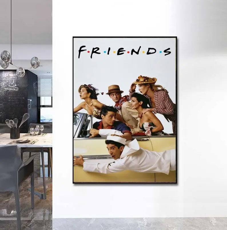 Friends poster, Wall Art, Movie Poster