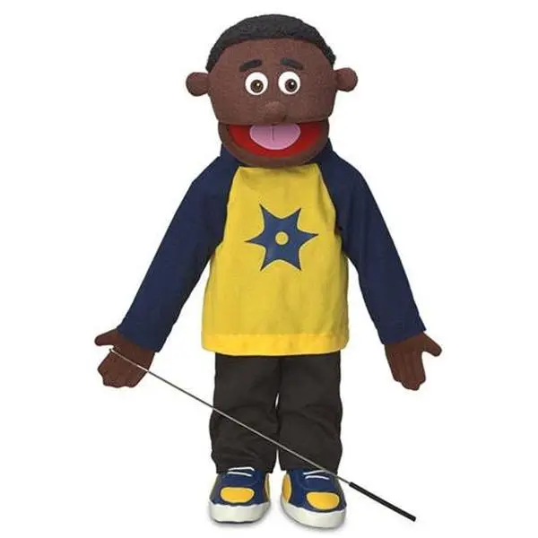 Jordan, Boy Puppet, Black (25") Jordan, Boy Puppet, Black (25")