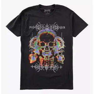Falling In Reverse Skull Trio T-Shirt, 90s Graphic Tee, Unisex T-Shirt All Sizes
