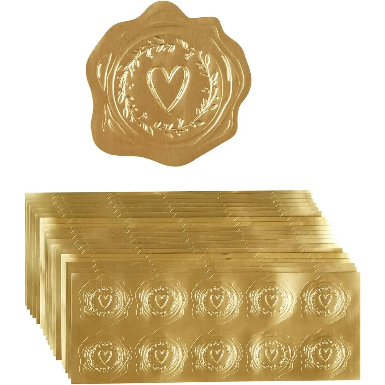 Gold Heart love