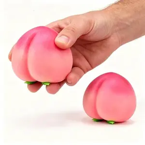 Soft Strawberry Fruit Squishy Toy -Slow Rising Stress Relief for Kids &Adults, Squeeze Anti-Anxiety SensoryFidget Toy