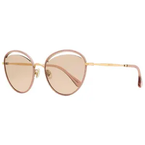 Jimmy Choo Cut-Out Sunglasses Malya/S KON2S Nude Glitter/Gold 59mm