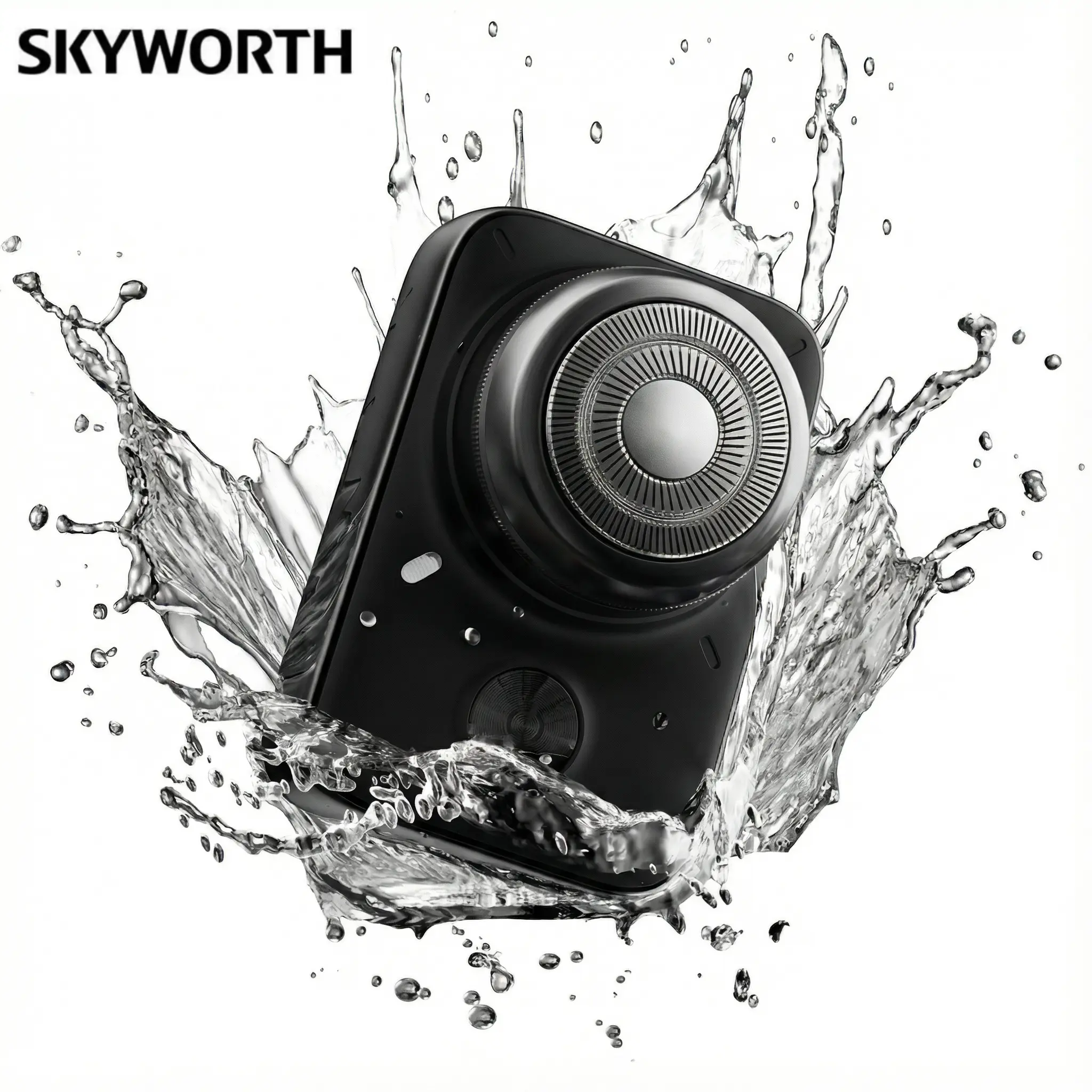 [Father's Day Gift]2026 Upgraded Beard Shaver for Men Mini Portable DSLR Design Electric Shaver 2-in-1 Shaver & Mirror Waterproof Rechargeable for Travel & Home Electric Razor
