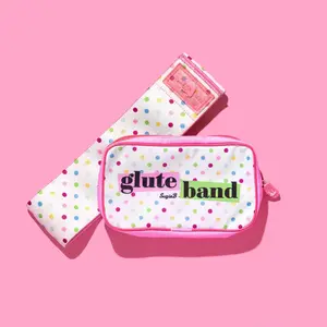 White Sprinkle Glute Band