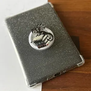 Dragon Book Pile MagSafe Device Grip Phone Grip E Reader Grip Kindle Accesories