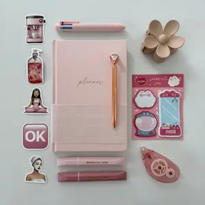 💗 Pink Planner Bundle — Soft Focus, Cozy Joy