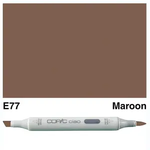 Copic - Ciao Marker - Maroon - E77