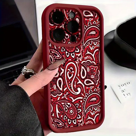 Patterned Non-Customized Silicone Smartphone Cover for iPhone 17 Pro Max,16,16e,15,14 Plus,13,12 Mini,11,Air,X,XS - Durable Shockproof Soft TPU Casing, 2D Printing, Camera & Screen Protection, Slim Profile, Easy Pocketing, Adult Phone Accessory Gift