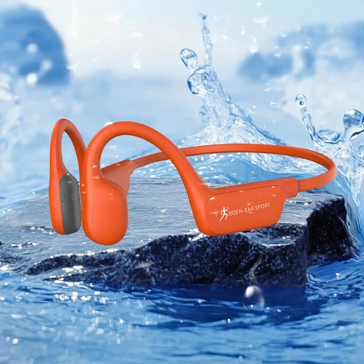 Ultimate Outdoor Sports Headphones: Bone Conduction, 3-Proof (Waterproof, Sweatproof, Dustproof), ENC Noise Cancellation, Bluetooth 5.4 for Stable Connectivity – Conquer Any Activity, Rain or Shine