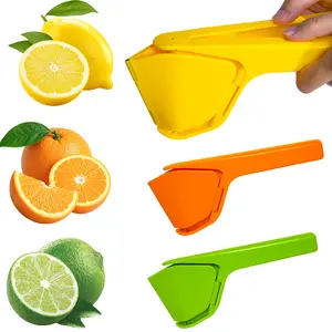 Foldable Citrus Juicer, Portable Handheld Manual Press for Fresh Lemon & Orange Juice