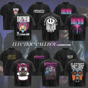 [COLLECTION] Electric Callboy Band T-Shirt Collection, Electronicore Party Metalcore Graphic Tee, Neon Rave Techno Metal Shirt, 80s Workout Cyber Festival Aesthetic Merch, Gift for Electric Callboy Fans, Unisex Merch for Men & Women