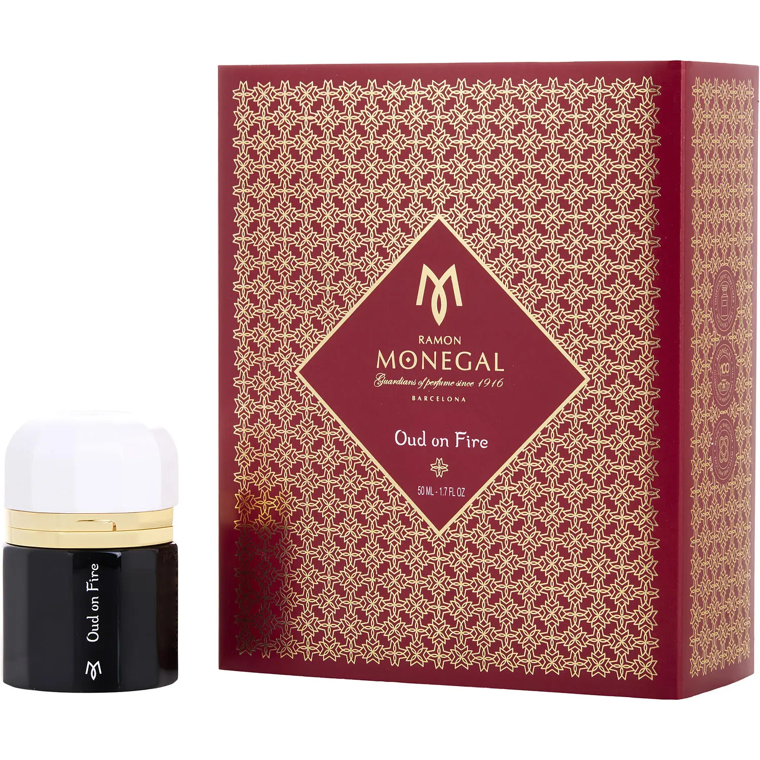 Ramon Monegal Oud On Fire By Ramon Monegal Extrait De Parfum For Unisex