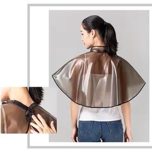 Hair Dyeing Cape, Unisex Waterproof Makeup Apron, Breathable Hairdressing Permed Shawl, Professional Hair Styling Tools for Salon & Barber Shop