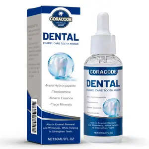 CORACODE Tooth Armor Liquid Drops for Sensitive Teeth, Enamel Care Drops to Support Stronger Teeth & Soothe Sensitivity， Daily Oral Care Routine 60 ml