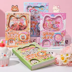 Cute Pet Twist Egg Notebook, Hand Account Book, Student Stress Relief Pocket Notebook, Fun Writing Journal, Interactive Notebook, 1pc