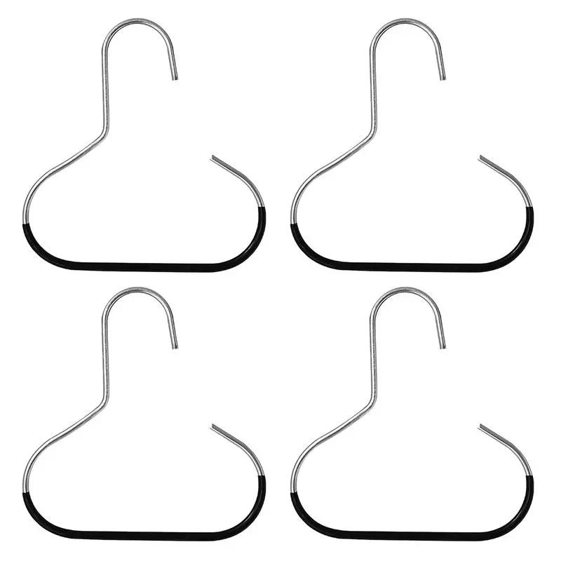 Stop Stacking Hats Like a Mess – 6 Count Hat Storage Hooks, Space Saving Stainless Steel Rack with Reinforced Design for Long-Lasting Use