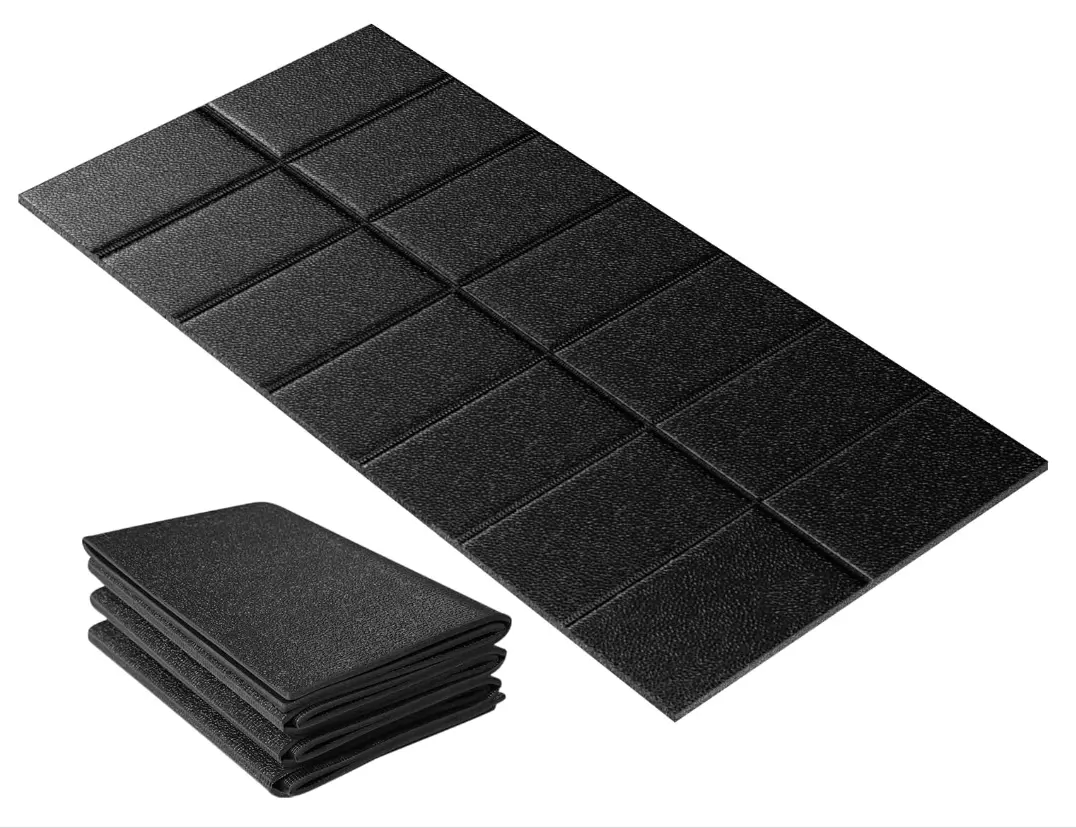 Stepwaver Walking Pad Mat, 68"x24", Treadmill Mat for Hardwood Floors | High Density, 1/4 Thickness, Foldable, Floor Protection for Bike, Elliptical, Treadmill, Walking Pad,Treadmill work out