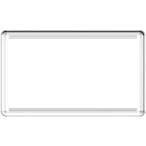 Lorell  36 x 60 in. Aluminum Mounting Frame for Whiteboard