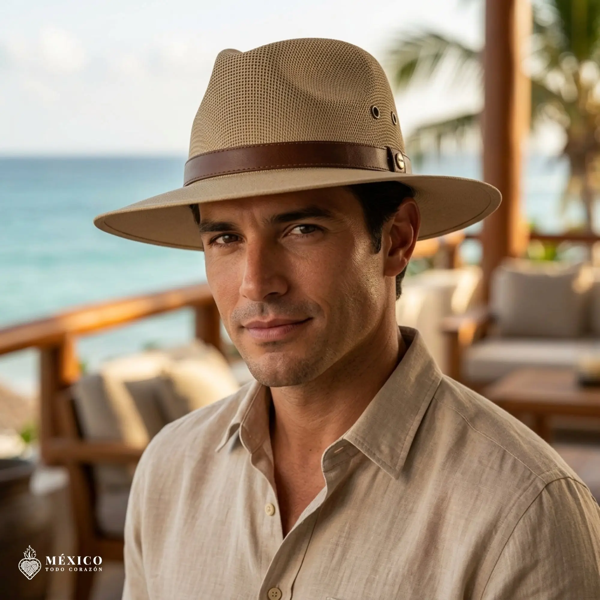 Men's Panama Hat - Large, Handmade in Mexico, Premium Quality Summer Straw Hat for Beachwear, Business, Anniversary, Men's Beach Wear, Ceremony