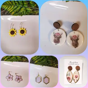 Display Earrings-Medium
