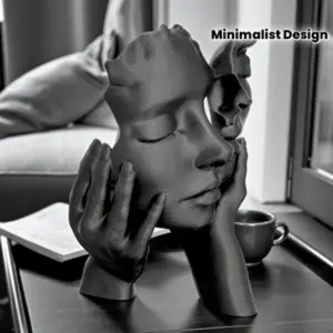 Creative European Home Office Bedroom Embrace Abstract Figure Decoration, Suitable for Bedroom/office, Computer Desktop, Fashionable Look